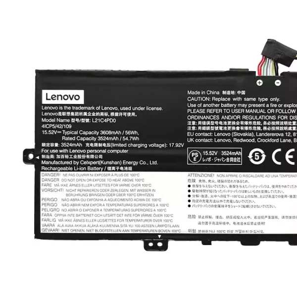 Neuer Akku für LENOVO L21B4PD0 L21C4PD0 L21M4PD0 – Bild 3