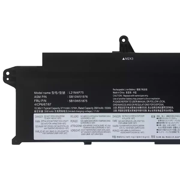 Neuer Akku für LENOVO L21B4P71 L21M4P75 L21C4P75 L21L4P73 – Bild 3