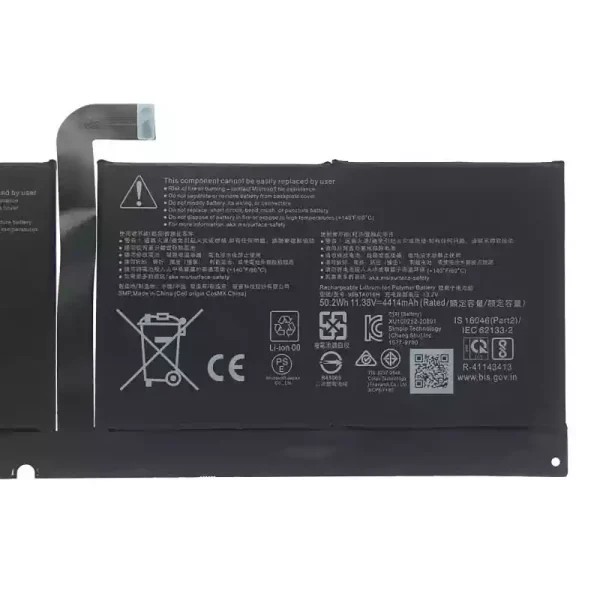 Neuer Akku für 96BTA016H 96BTA015H DYNC01,Microsoft Surface Pro 8 1983 1982 – Bild 3