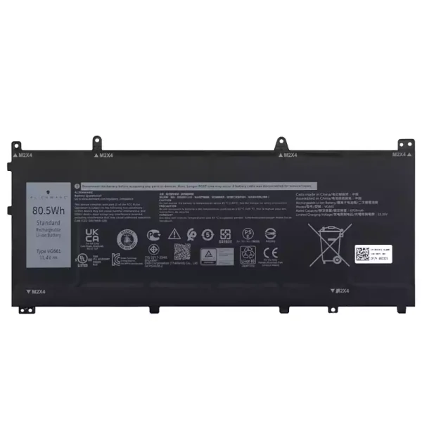Neuer Akku für DELL VG661 V4N84,DELL Alienware x14 R1 R2