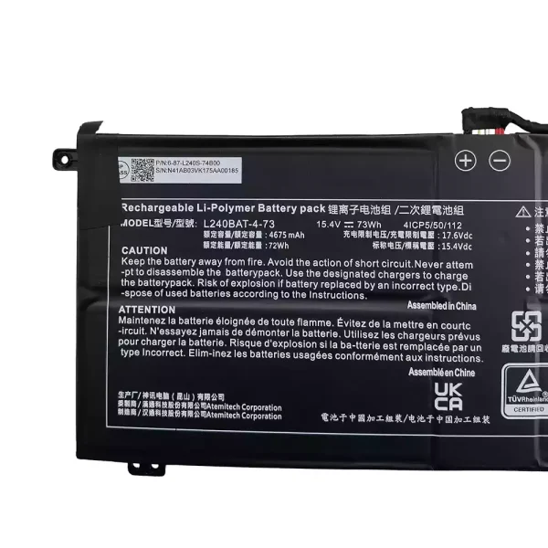 Neuer Akku für L240BAT-4-73 – Bild 3