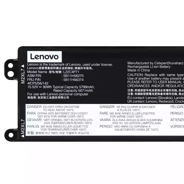 Neuer Akku für LENOVO L22C4P71 L22M4P71 – Bild 3