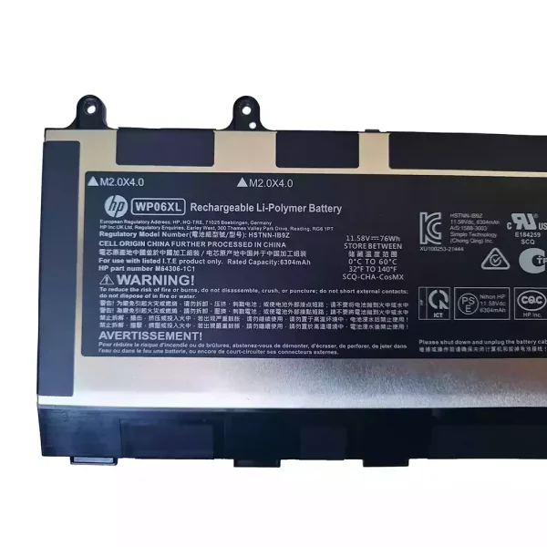 Neuer Akku für HP WP06XL – Bild 3