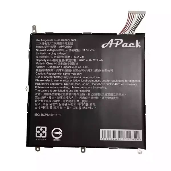 Neuer Akku für APack APP00364