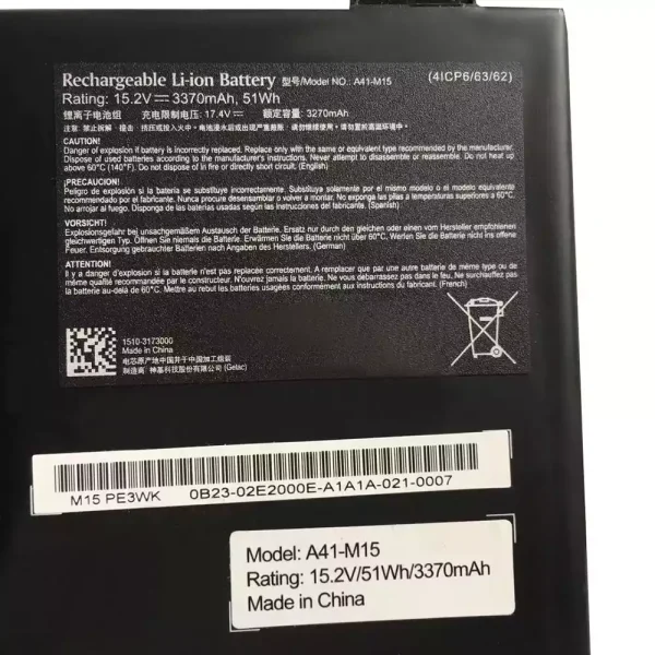 Neuer Akku für A41-M15 – Bild 2