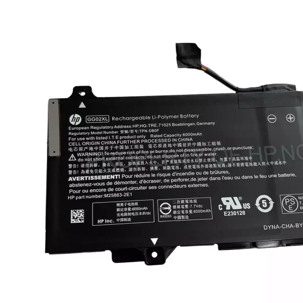 Neuer Akku für HP GG02XL – Bild 3