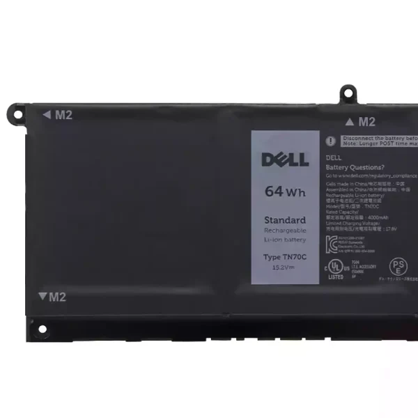 Neuer Akku für DELL TN70C – Bild 3