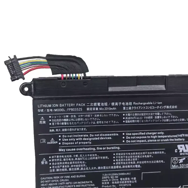 Neuer Akku für Fujitsu FPB0352S FPCBP578 – Bild 3