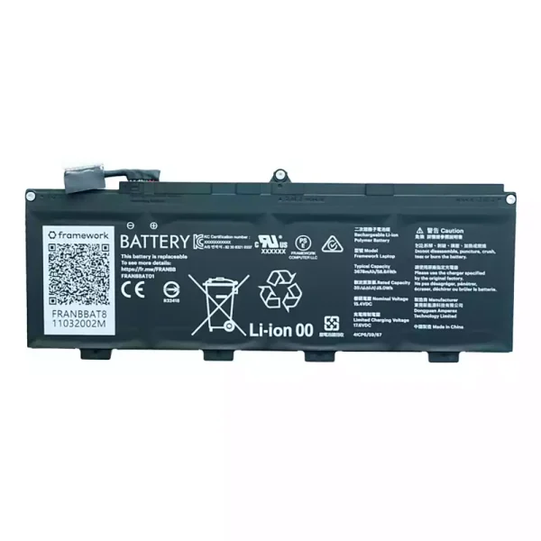 Neuer Akku für FRANBBATO1 1126105R5 FRANBBATA Framework Laptop 13