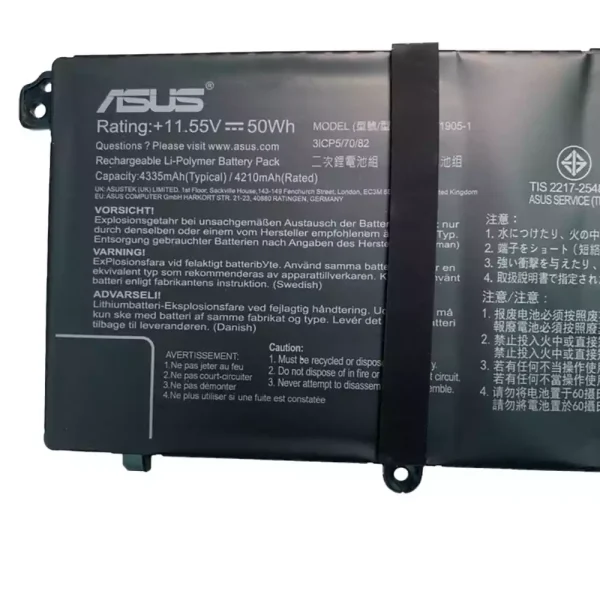 Neuer Akku für ASUS C31N1905-1 – Bild 2
