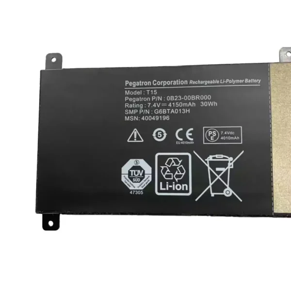 Neuer Akku für 0B23-00BR000 G6BTA013H T15 – Bild 2