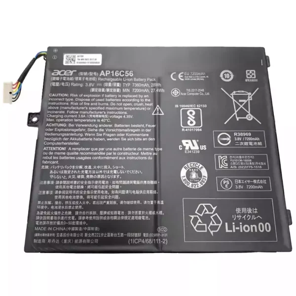 Neuer Akku für ACER AP16C56