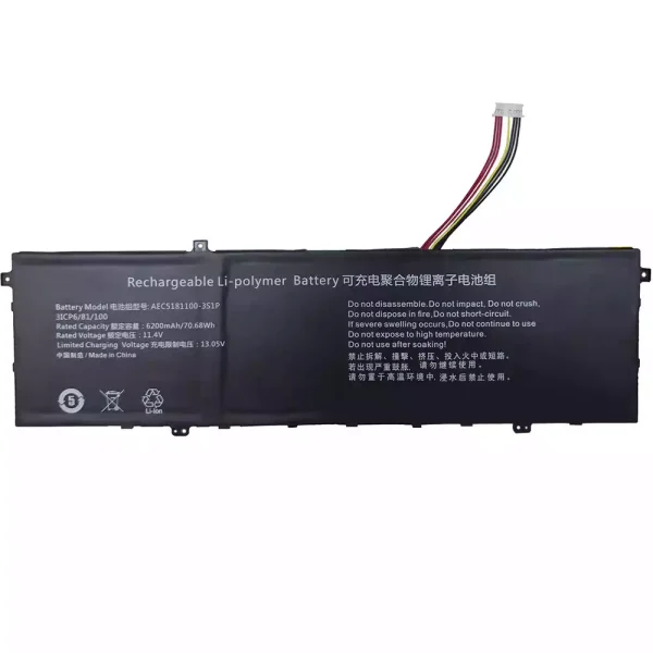Neuer Akku für AEC5181100-3S1P U5310478PV-3S1P 528196-3S1P