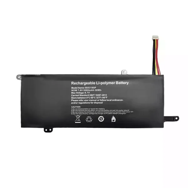 Neuer Akku für F152G-ZC-5095-4125 WTL-5883190P-2S 5883190P