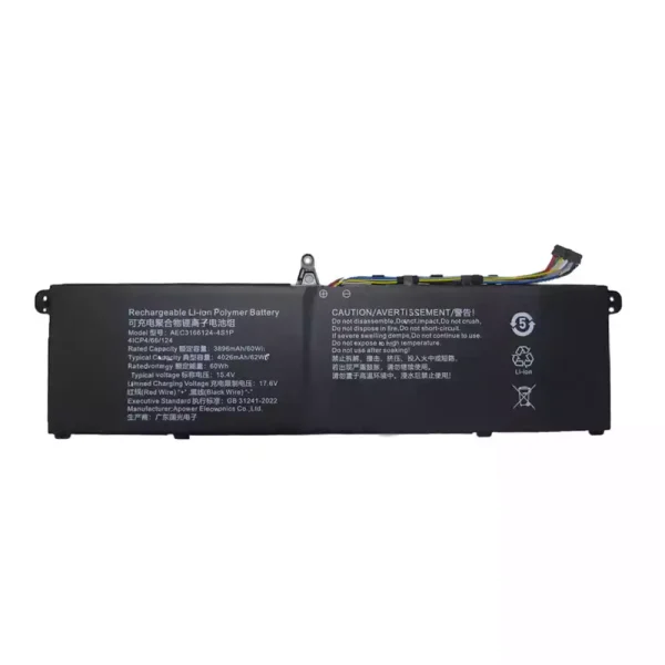 Neuer Akku für AEC3166124-4S1P