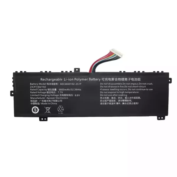 Neuer Akku für AEC6660102-2S1P