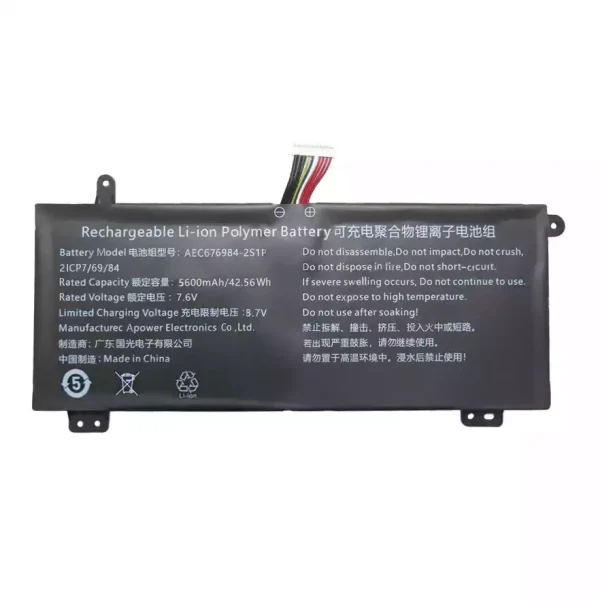 Neuer Akku für AEC676984-2S1P