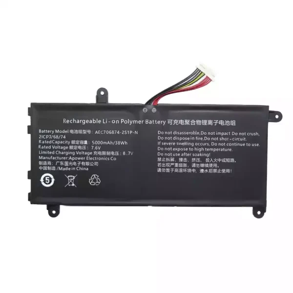Neuer Akku für AEC706874-2S1P-N