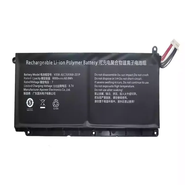 Neuer Akku für AEC769368-2S1P V358-AEC769368-2S1P