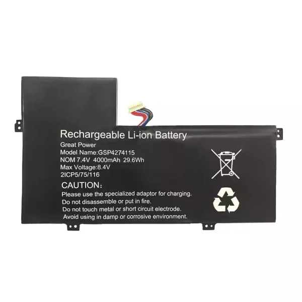Neuer Akku für GSP4274115