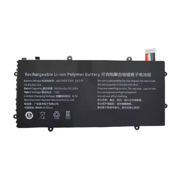 Neuer Akku für AEC968780-2S1P