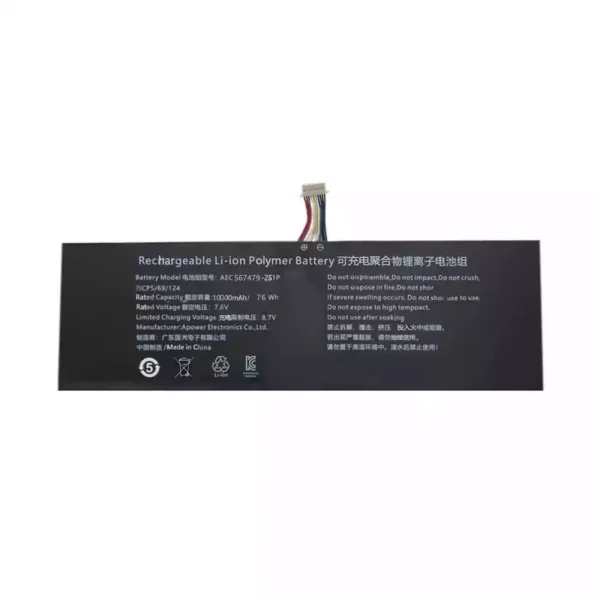 Neuer Akku für AEC567479-2S2P