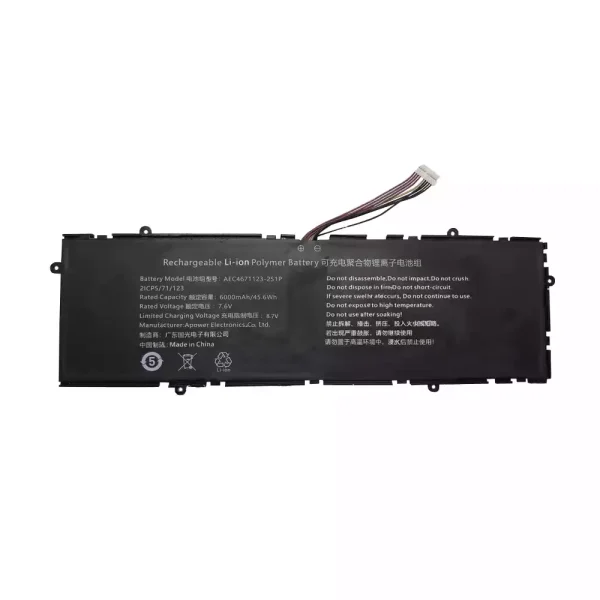 Neuer Akku für AEC4671123-2S1P