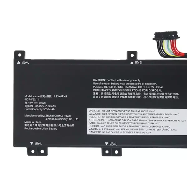 Neuer Akku für LENOVO L23M4PK5 L23B4PK5 L23X4PK5 L23C4PK5 L23D4PK5 – Bild 3