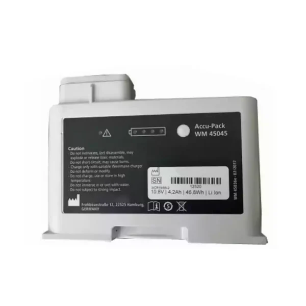 Neuer Akku für Weinmann WM45045 MEDUMAT Standard