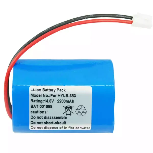 Neuer Akku für Biocare ECG-1200,ECG-1210,ECG-1201,FM-801