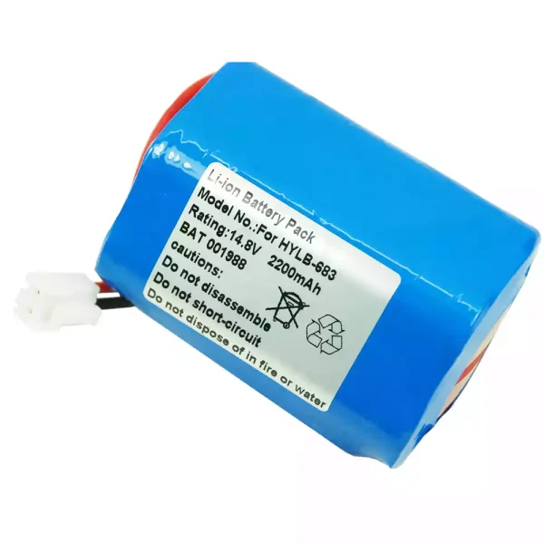 Neuer Akku für Biocare ECG-1200,ECG-1210,ECG-1201,FM-801 – Bild 2