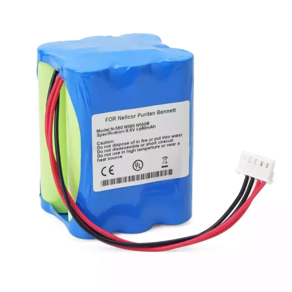 Neuer Akku für Nellcor Puritan Bennett 069308,8HR-4/3AU,M6008-0
