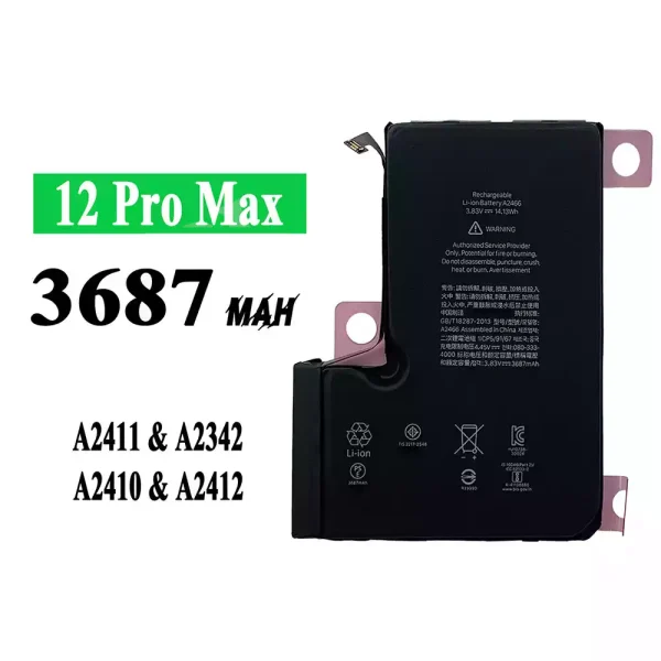 Akku modell A2466 für iPhone 12 Pro Max