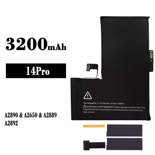 Akku modell A2866H für iPhone 14 pro