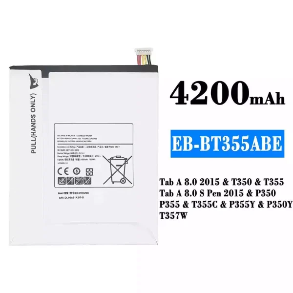 Akku modell EB-BT355ABE für Samsung Tab A 8.0 2015