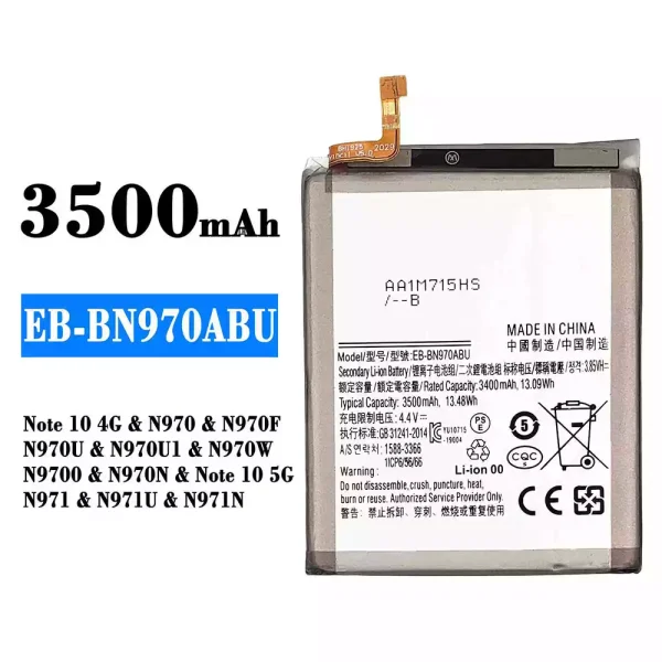 Akku modell EB-BN970ABU für Samsung Note 10 4G