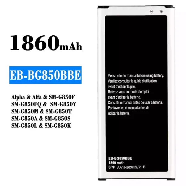 Akku modell EB-BG850BBE für Samsung Alpha