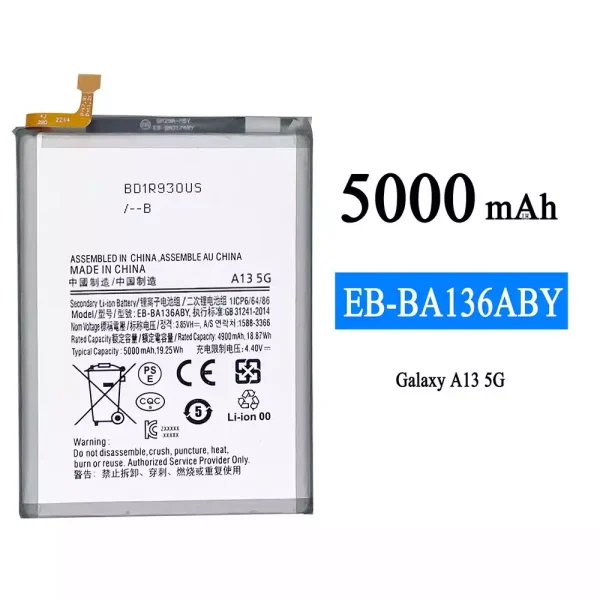 Akku modell EB-BA136ABY für Samsung Galaxy A13 5G