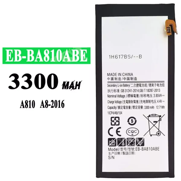Akku modell EB-BA810ABE für Samsung A8 2016
