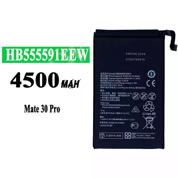 Akku modell HB555591EEW für HUAWEI Mate 30 Pro