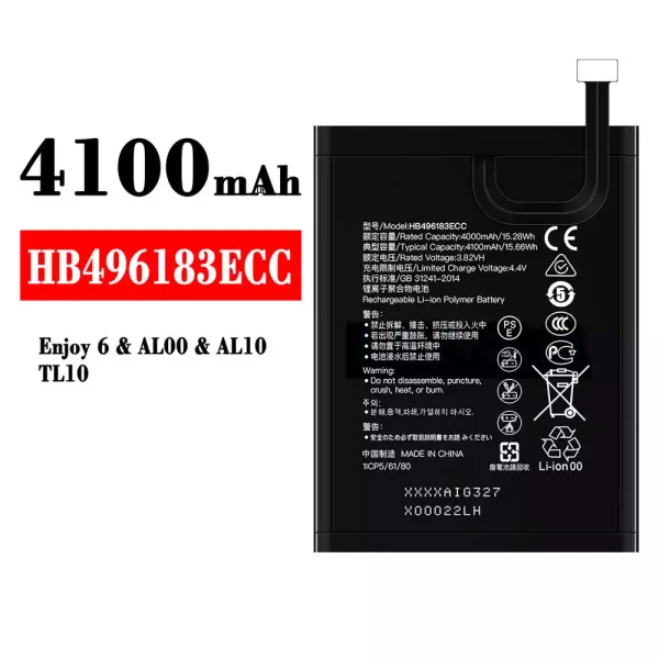 Akku modell HB496183ECC für HUAWEI Enjoy 6