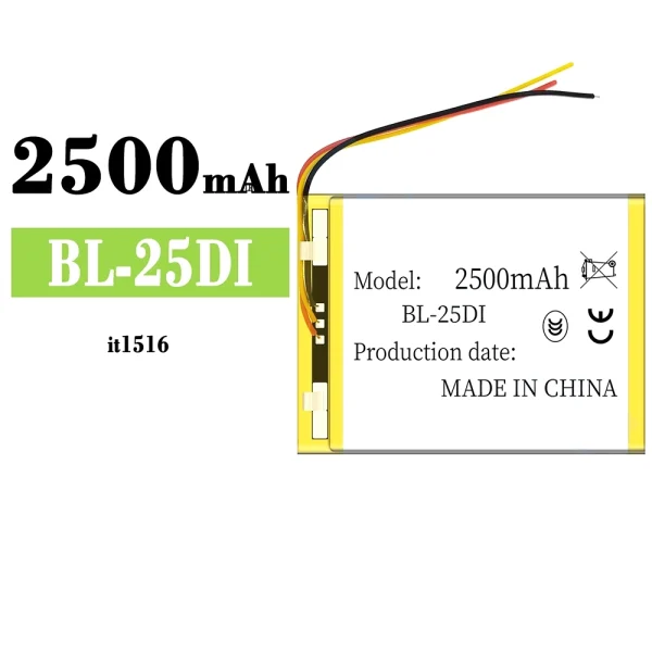 Akku modell BL-25DI für ITEL