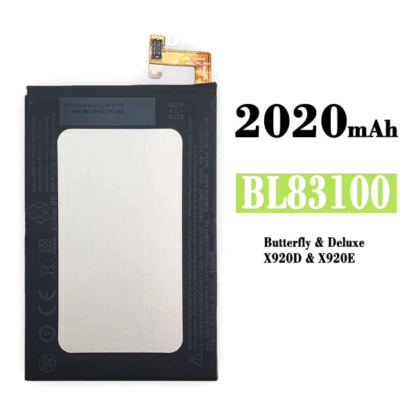 Akku modell BL83100 für HTC Butterfly