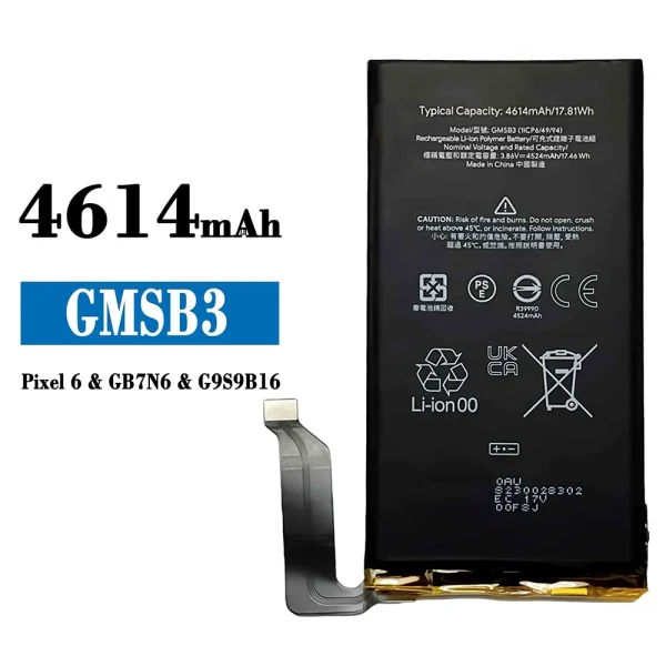 Akku modell GMSB3 für Google Pixel 6
