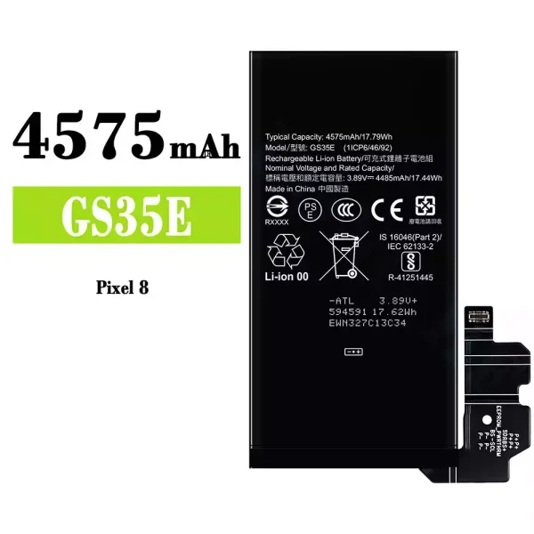 Akku modell GS35E für Google Pixel 8