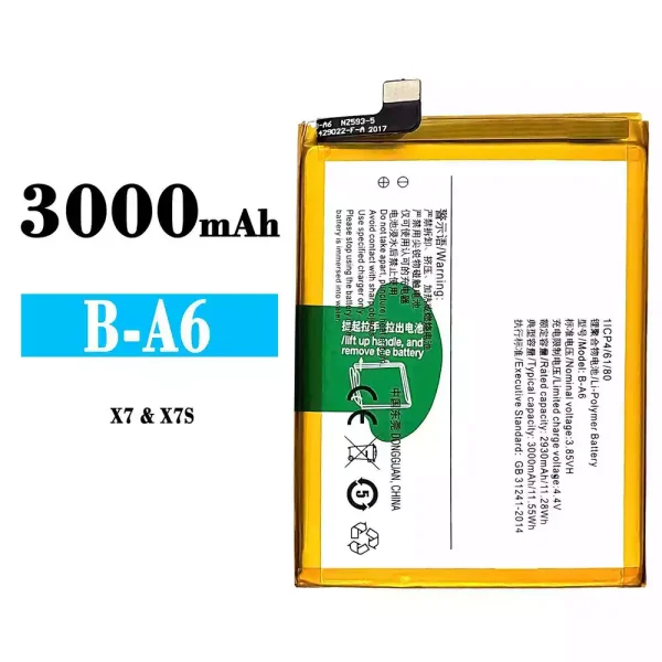 Akku modell B-A6 für VIVO X7/X7S
