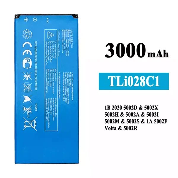Akku modell TLi028C1 für Alcatel 1B 2020