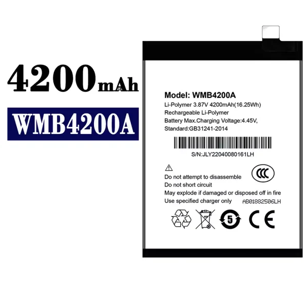 Akku modell WMB4200A für WALTON