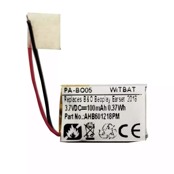 Akku für Kopfhörer B&O Beoplay Earset 2018,Jabra Talk 15 SE,AHB601218PM