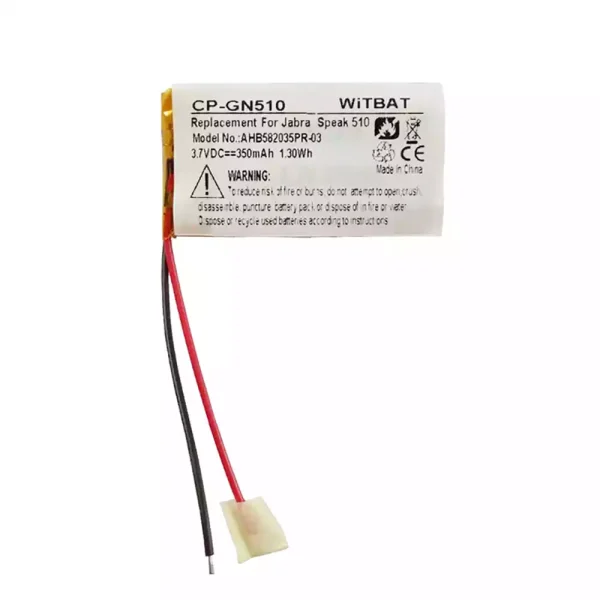 Akku für Kopfhörer Jabra Speak 510,AHB582035PR-03